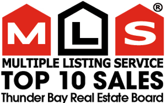 Wendy Siltamaki MLS Top Ten Award - awarded to the top ten REALTORS in Thunder Bay